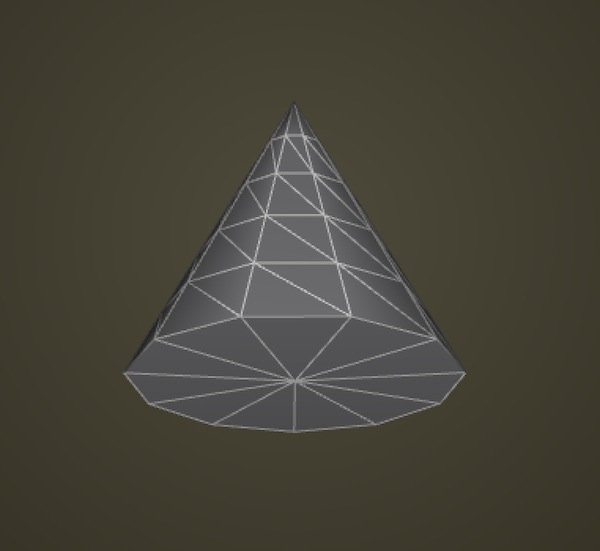 image of a simple cone